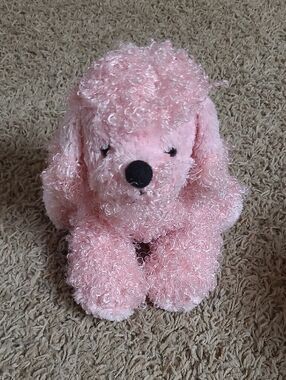 WEBKINZ Lil' Kinz PINK POODLE GANZ PLUSH Stuffed Animal No Code